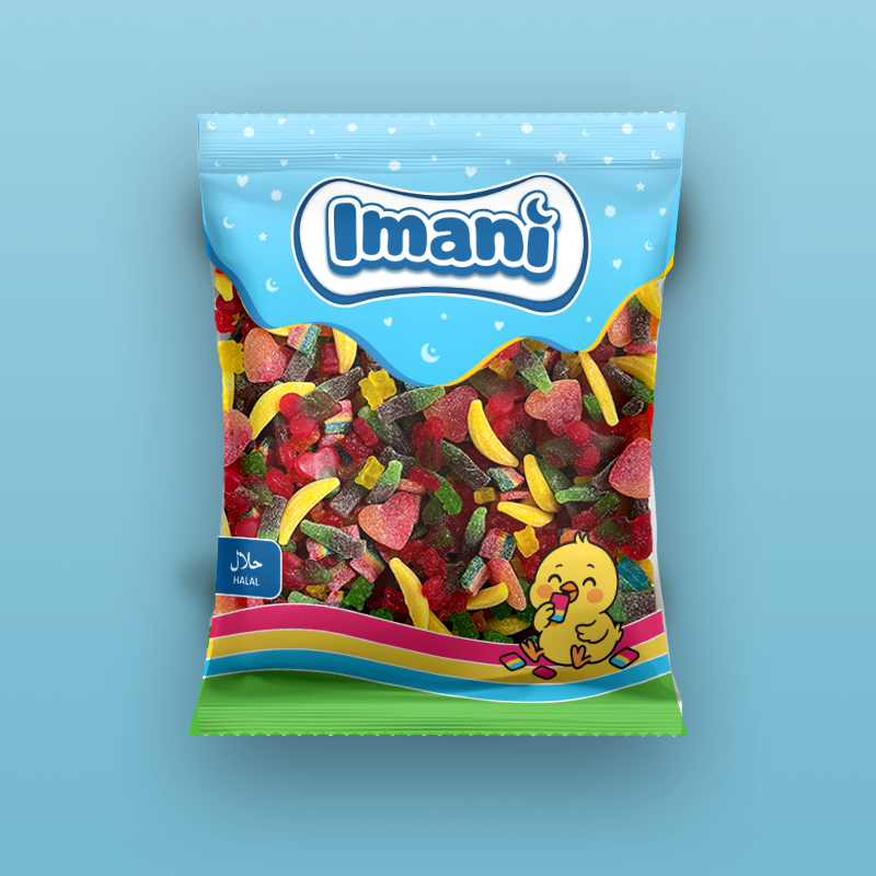 VEGANE GEMISCHTE TÜTE (500G)