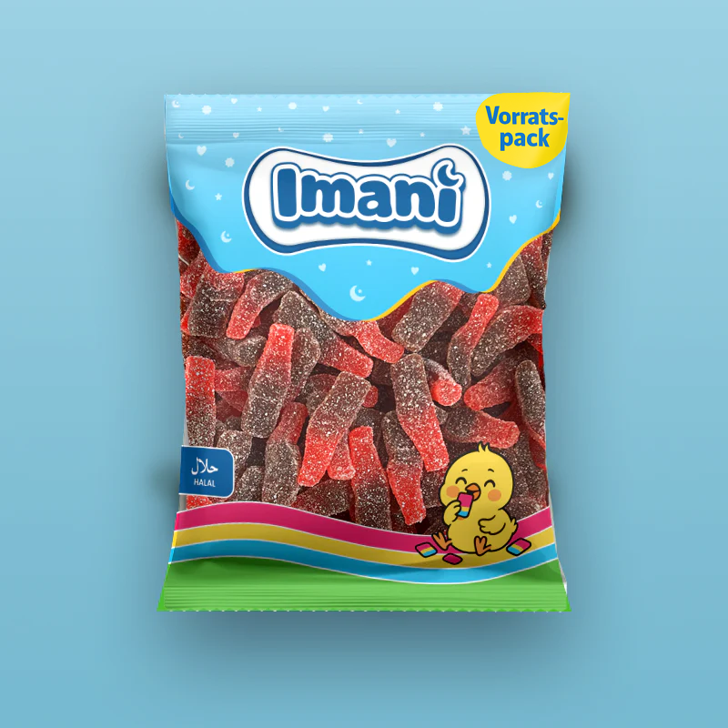 KIRSCH COLA FLASCHEN (500G)