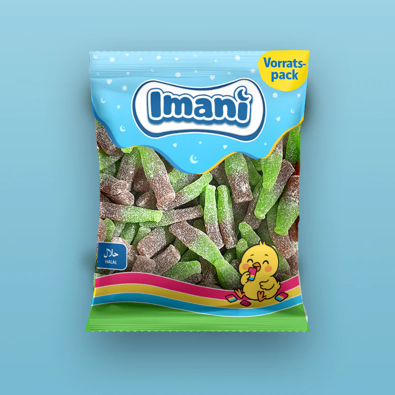 VEGANE COLA FLASCHEN (500G)