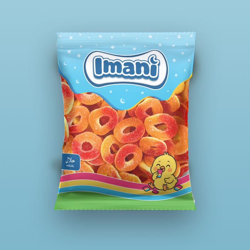 PFIRSICHRINGE (500G)