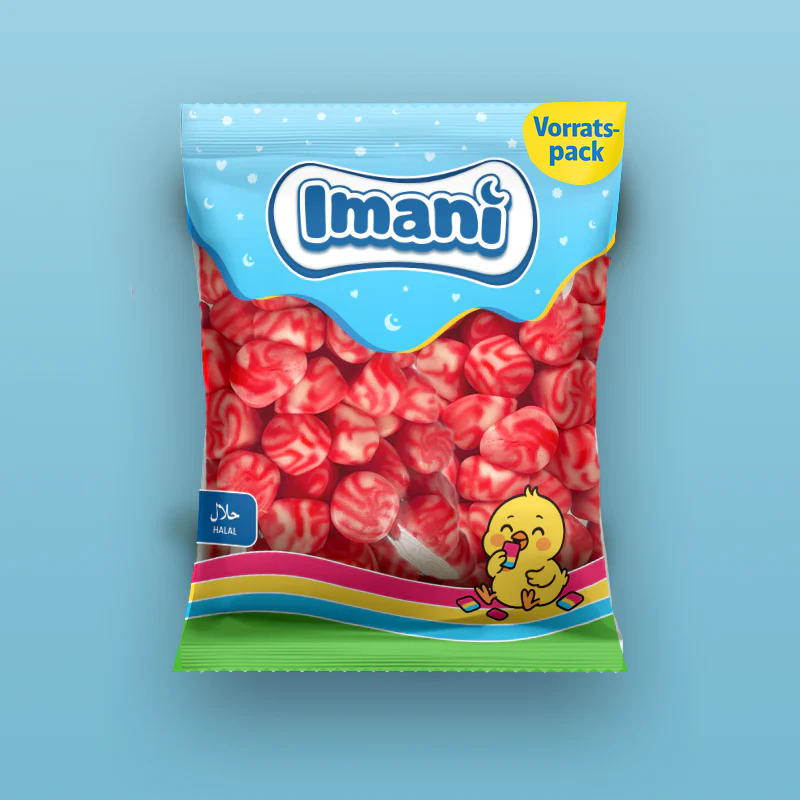 ERDBEER TWISTS (500G)